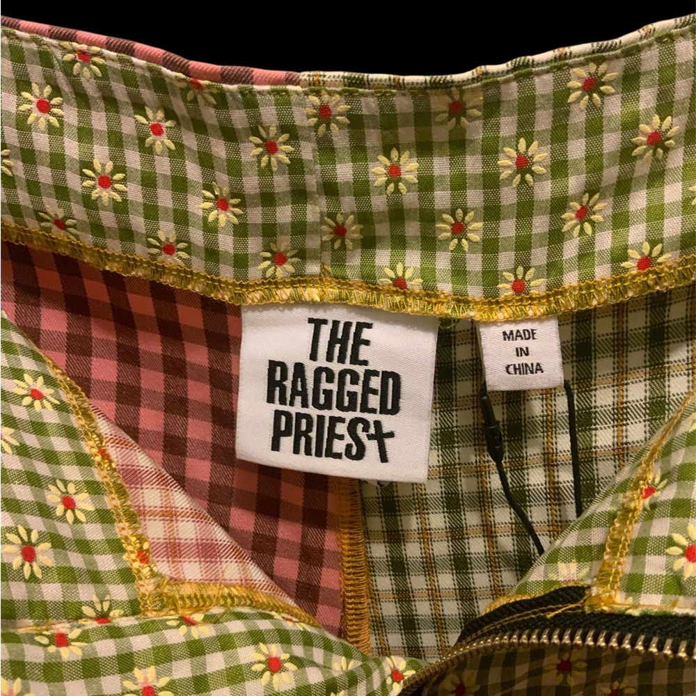 The Ragged Priest Multicolor Patchwork Pants - Picture 6 of 9